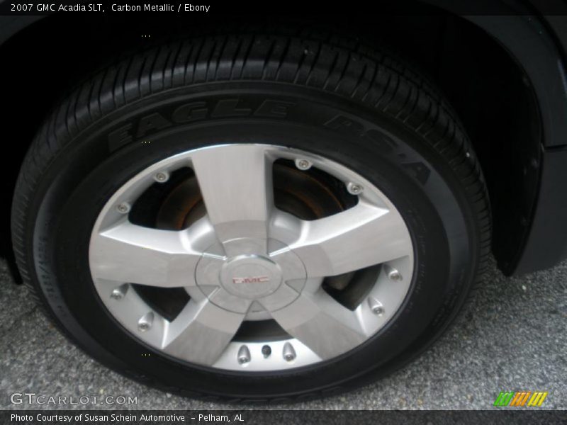 Carbon Metallic / Ebony 2007 GMC Acadia SLT