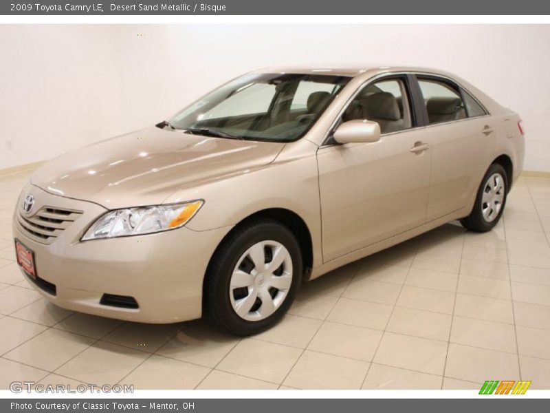 Desert Sand Metallic / Bisque 2009 Toyota Camry LE