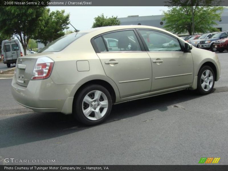 Sandstone / Charcoal/Steel 2008 Nissan Sentra 2.0