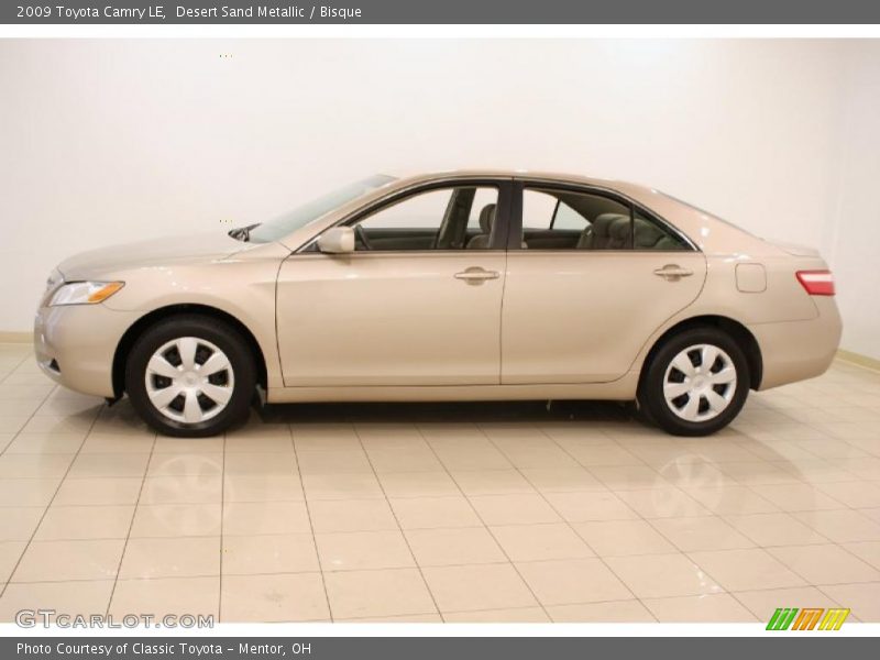 Desert Sand Metallic / Bisque 2009 Toyota Camry LE