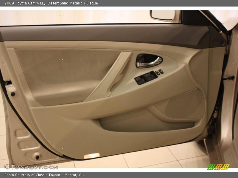 Desert Sand Metallic / Bisque 2009 Toyota Camry LE