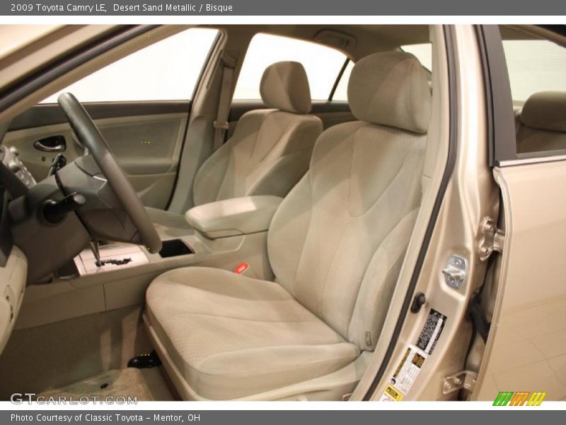 Desert Sand Metallic / Bisque 2009 Toyota Camry LE
