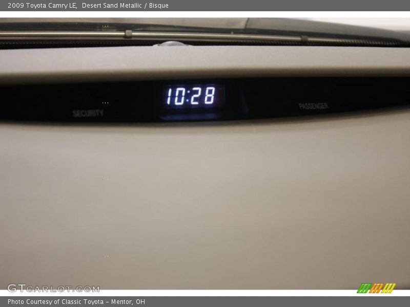 Desert Sand Metallic / Bisque 2009 Toyota Camry LE