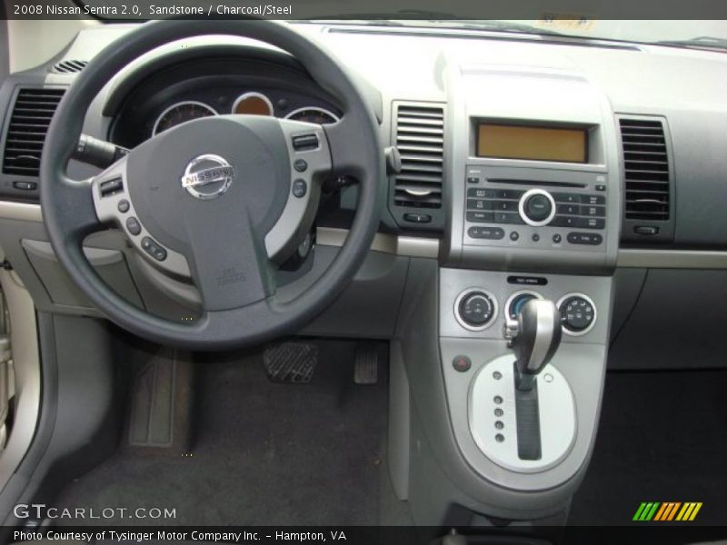 Sandstone / Charcoal/Steel 2008 Nissan Sentra 2.0