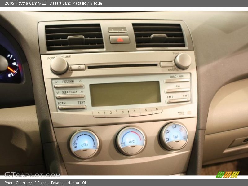 Desert Sand Metallic / Bisque 2009 Toyota Camry LE
