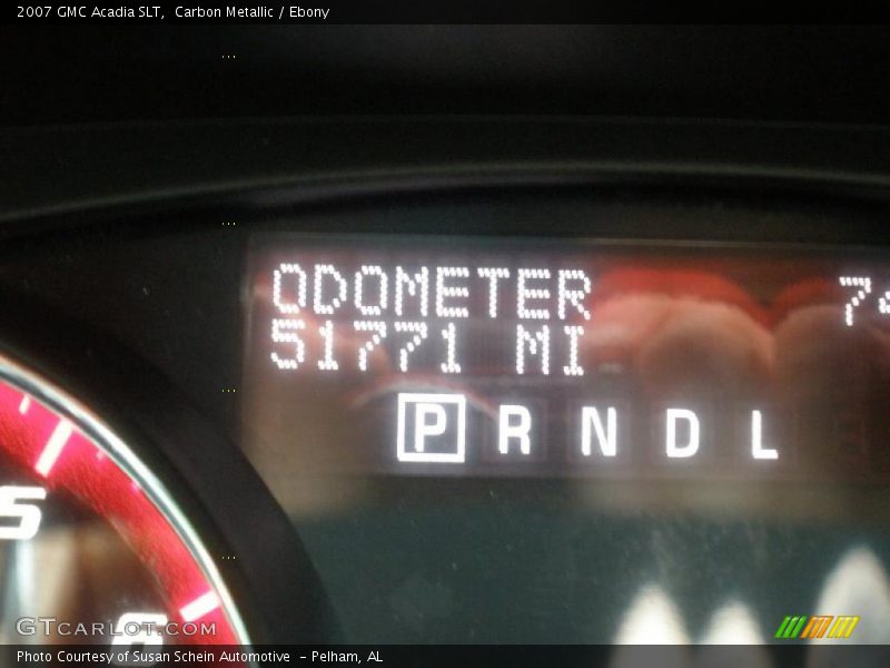 Carbon Metallic / Ebony 2007 GMC Acadia SLT
