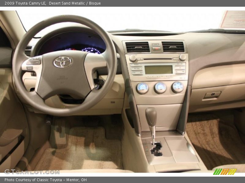 Desert Sand Metallic / Bisque 2009 Toyota Camry LE