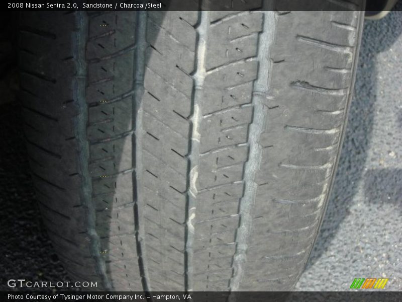 Sandstone / Charcoal/Steel 2008 Nissan Sentra 2.0