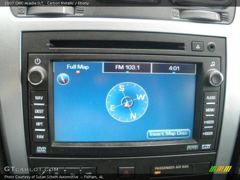 Carbon Metallic / Ebony 2007 GMC Acadia SLT