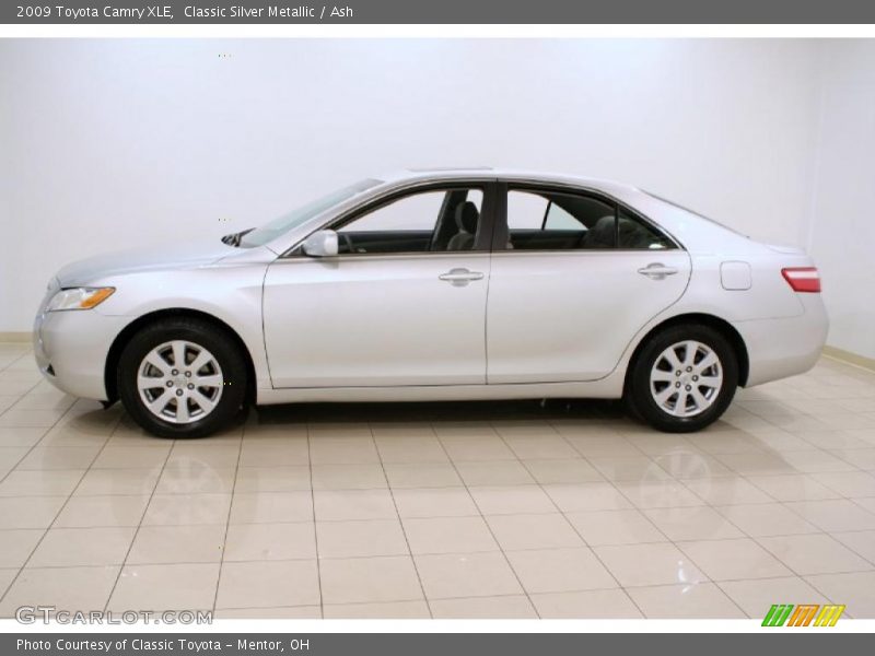 Classic Silver Metallic / Ash 2009 Toyota Camry XLE