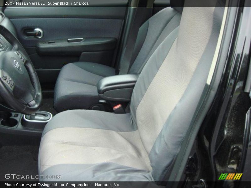 Super Black / Charcoal 2007 Nissan Versa SL