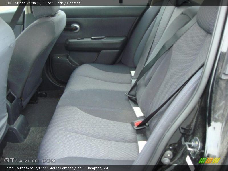 Super Black / Charcoal 2007 Nissan Versa SL