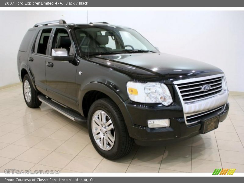 Black / Black 2007 Ford Explorer Limited 4x4