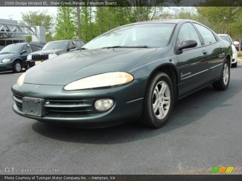 Shale Green Metallic / Medium Quartz 2000 Dodge Intrepid ES