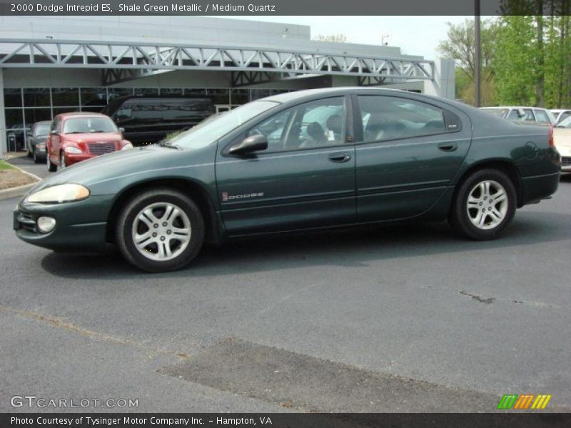 Shale Green Metallic / Medium Quartz 2000 Dodge Intrepid ES