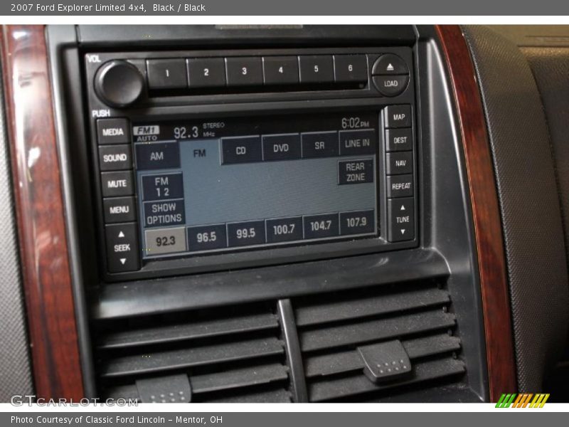 Black / Black 2007 Ford Explorer Limited 4x4
