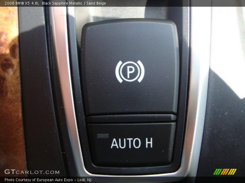 Black Sapphire Metallic / Sand Beige 2008 BMW X5 4.8i
