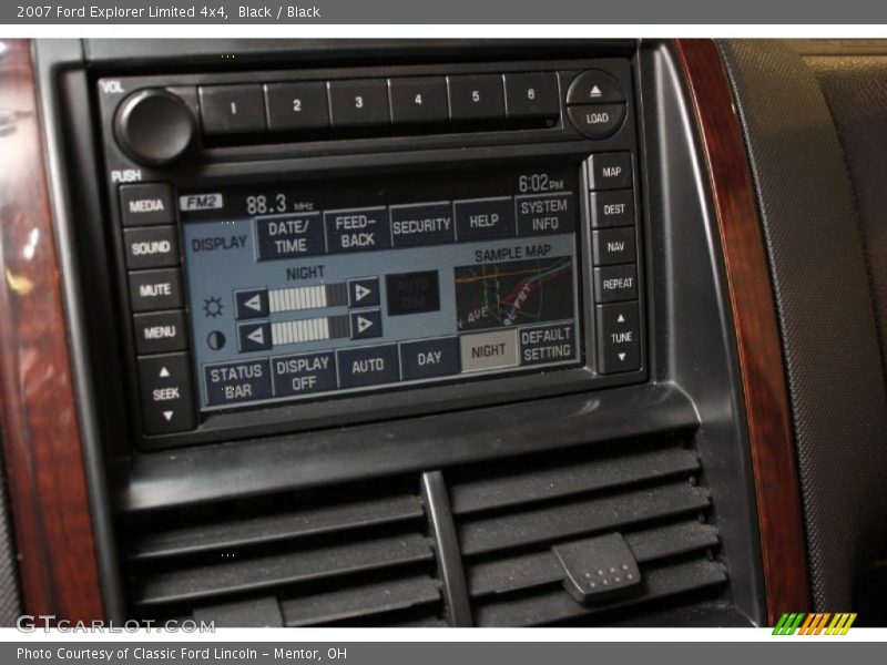 Black / Black 2007 Ford Explorer Limited 4x4