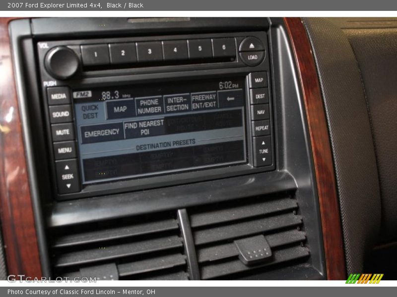 Black / Black 2007 Ford Explorer Limited 4x4