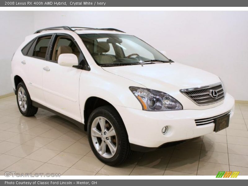 Crystal White / Ivory 2008 Lexus RX 400h AWD Hybrid