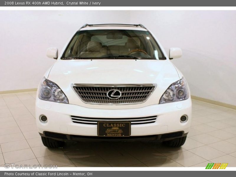 Crystal White / Ivory 2008 Lexus RX 400h AWD Hybrid
