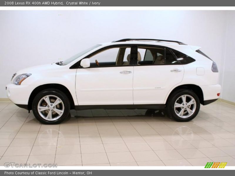Crystal White / Ivory 2008 Lexus RX 400h AWD Hybrid