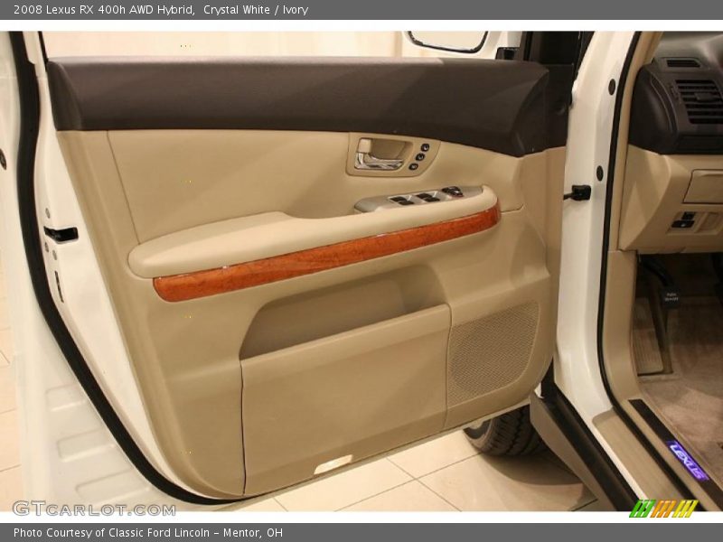 Crystal White / Ivory 2008 Lexus RX 400h AWD Hybrid