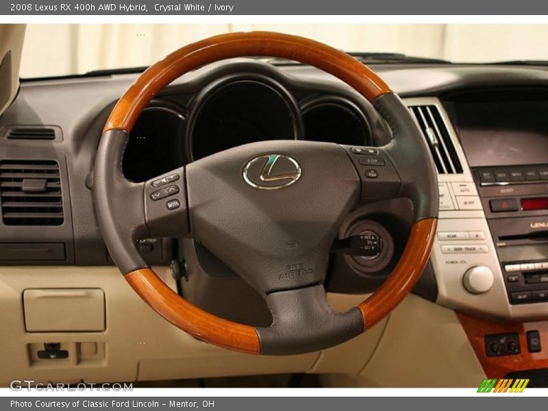 Crystal White / Ivory 2008 Lexus RX 400h AWD Hybrid