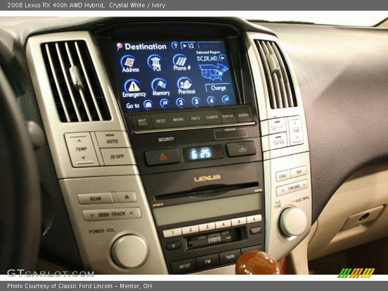 Crystal White / Ivory 2008 Lexus RX 400h AWD Hybrid