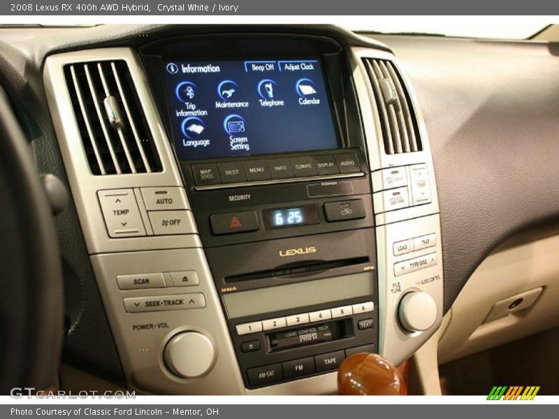 Crystal White / Ivory 2008 Lexus RX 400h AWD Hybrid
