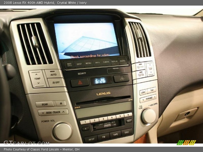 Crystal White / Ivory 2008 Lexus RX 400h AWD Hybrid