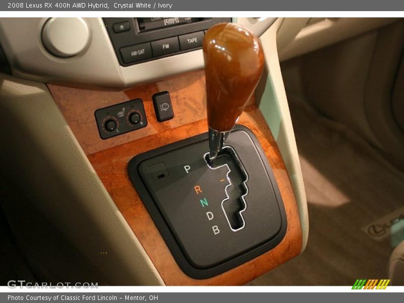 Crystal White / Ivory 2008 Lexus RX 400h AWD Hybrid