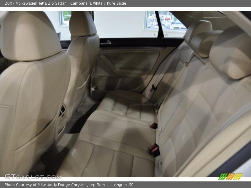 Campanella White / Pure Beige 2007 Volkswagen Jetta 2.5 Sedan