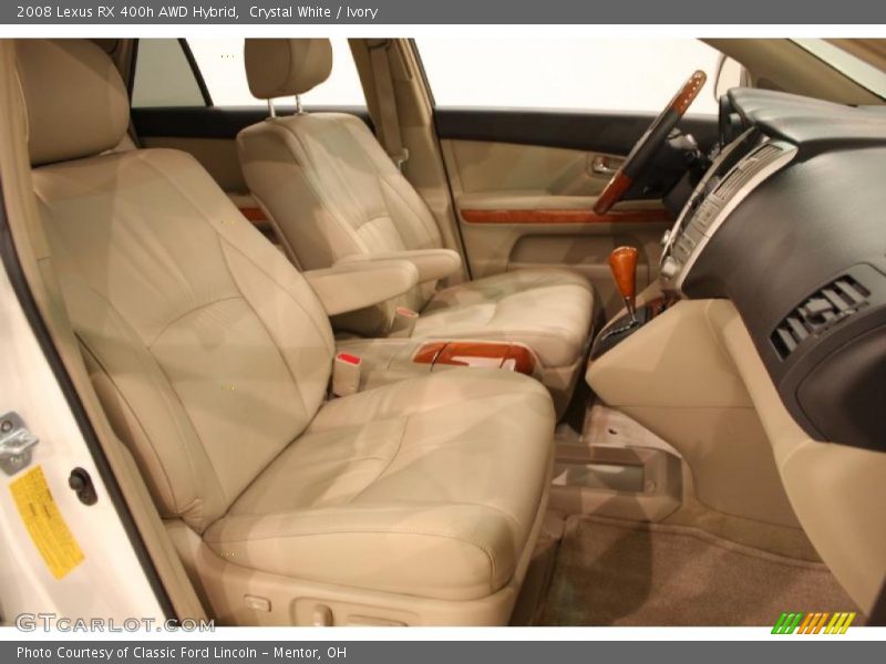 Crystal White / Ivory 2008 Lexus RX 400h AWD Hybrid