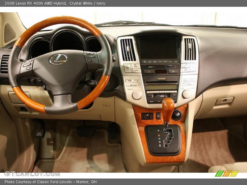Crystal White / Ivory 2008 Lexus RX 400h AWD Hybrid
