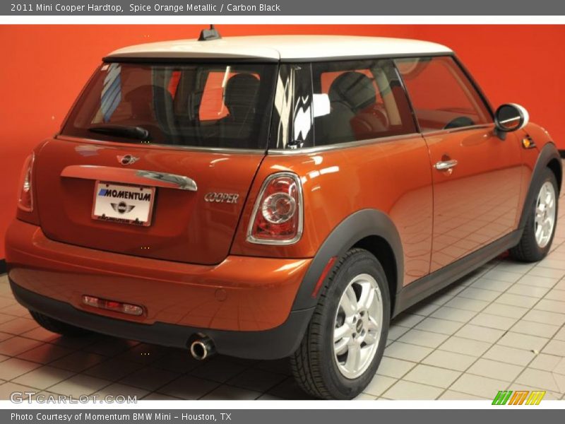  2011 Cooper Hardtop Spice Orange Metallic