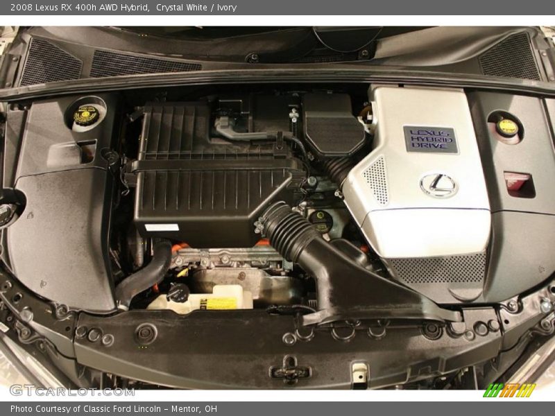 Crystal White / Ivory 2008 Lexus RX 400h AWD Hybrid