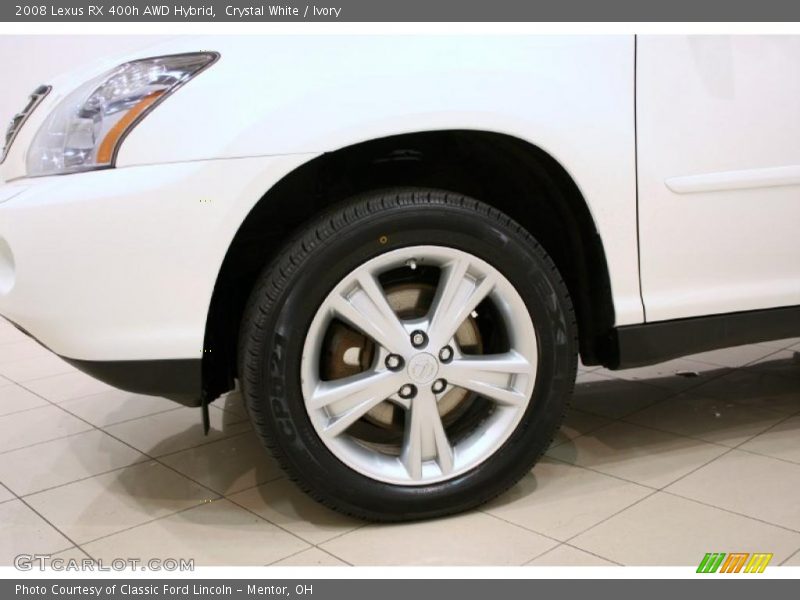 Crystal White / Ivory 2008 Lexus RX 400h AWD Hybrid