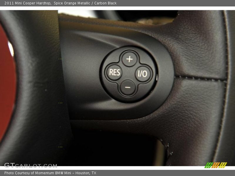 Spice Orange Metallic / Carbon Black 2011 Mini Cooper Hardtop