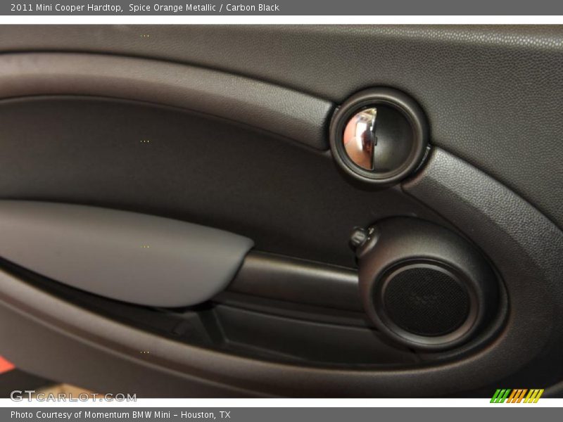 Spice Orange Metallic / Carbon Black 2011 Mini Cooper Hardtop