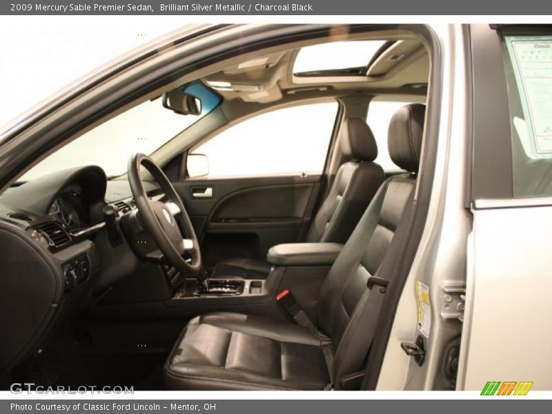 Brilliant Silver Metallic / Charcoal Black 2009 Mercury Sable Premier Sedan