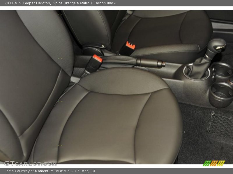 Spice Orange Metallic / Carbon Black 2011 Mini Cooper Hardtop