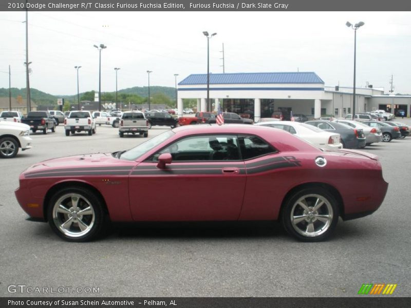 Furious Fuchsia / Dark Slate Gray 2010 Dodge Challenger R/T Classic Furious Fuchsia Edition