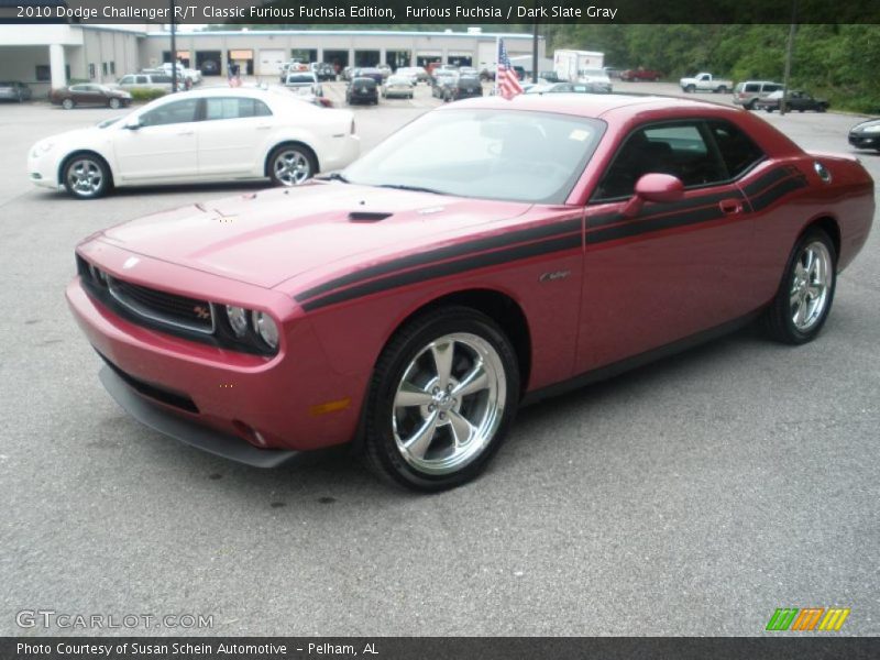 Furious Fuchsia / Dark Slate Gray 2010 Dodge Challenger R/T Classic Furious Fuchsia Edition