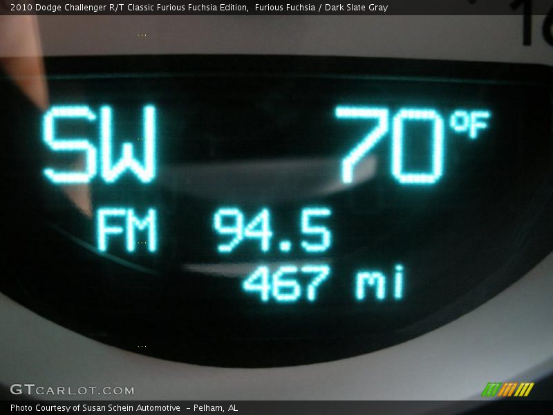 Furious Fuchsia / Dark Slate Gray 2010 Dodge Challenger R/T Classic Furious Fuchsia Edition