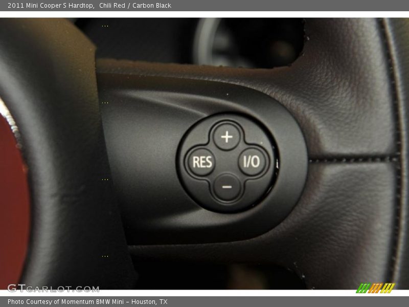 Chili Red / Carbon Black 2011 Mini Cooper S Hardtop