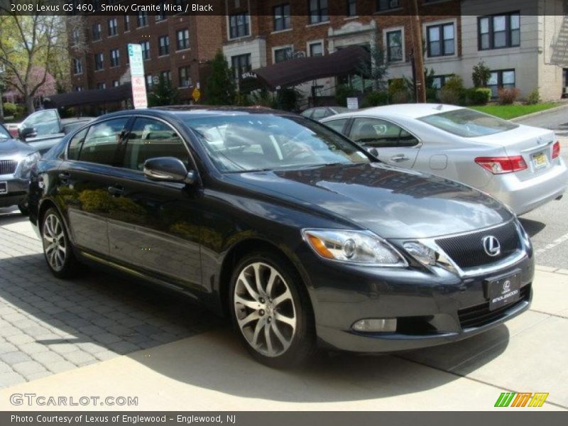 Smoky Granite Mica / Black 2008 Lexus GS 460