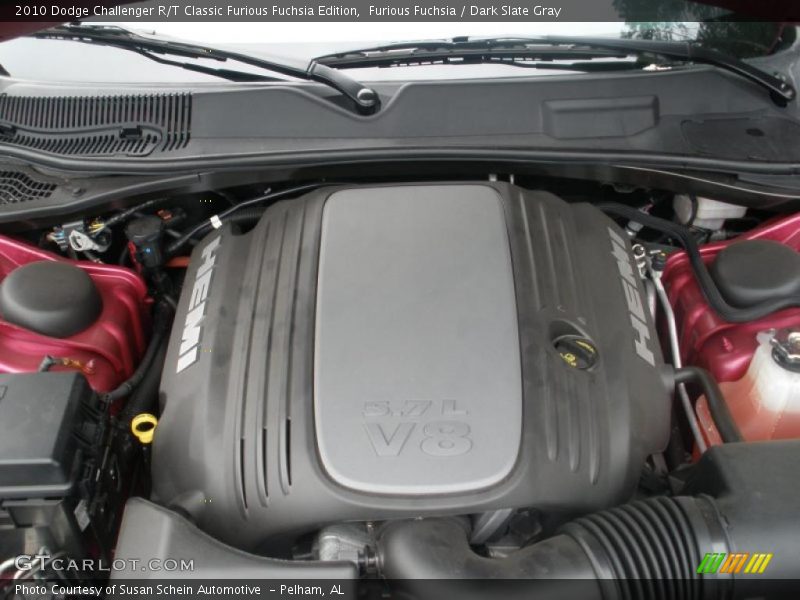  2010 Challenger R/T Classic Furious Fuchsia Edition Engine - 5.7 Liter HEMI OHV 16-Valve MDS VVT V8