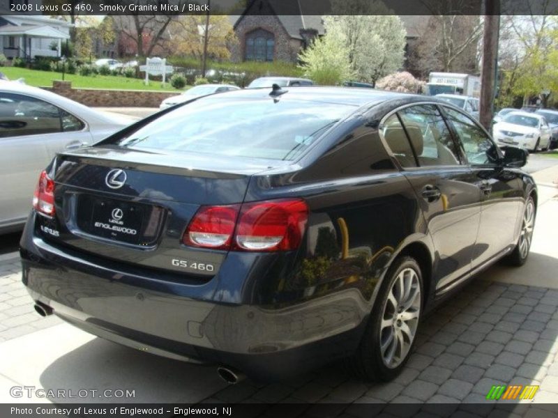 Smoky Granite Mica / Black 2008 Lexus GS 460