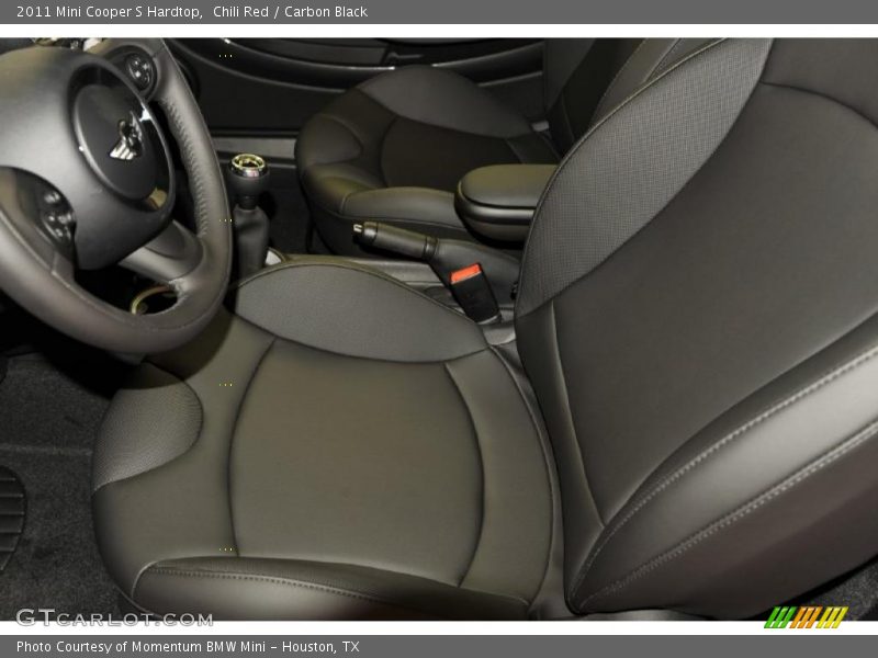 Chili Red / Carbon Black 2011 Mini Cooper S Hardtop